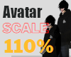 Scaler 110% Avatar