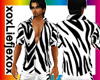 [L] Zebra Shirt