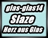 G❤ Herz aus Glas