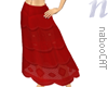 Red Roma Skirt