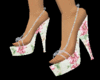 [W]Pink Rose Sandals