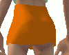 tangerine mini skirt