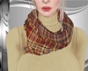 Fall beige scarf