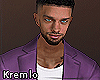 Suit Tank Top Purple