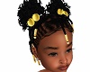 Kids Bead Puffs Gold