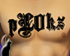 pLOkz chest tattoo