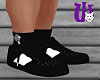 Tennis Shoes Socks b&w