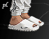 pl. WHITE SANDALS NK
