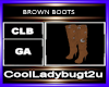 BROWN BOOTS