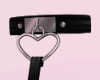 Black Heart Collar