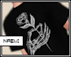 Dark giving a rose tee