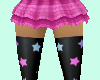 skirt and stockings star