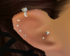 Diamonds Ear Piercing R
