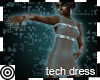 *m Tech Dress Blu Brwn