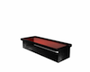 coffee table red black