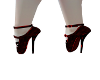 blk/red Ballerina Heels
