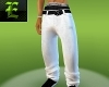 white baggy jeans