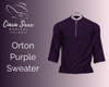 Orton Purple Sweater