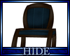 [H] Blue Single chair