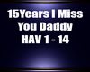 15Years I Miss You Daddy