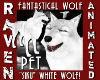 PET SIKU WHITE WOLF!