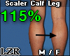 Scaler Calf Leg M-F 115%