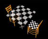 Checkered club table