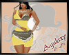 Tie waist Yellow Dress