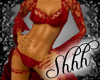 **Lace Showoff Red