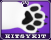 K!tsy-M White Plush Paws