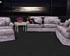 Floral Lavendar Couch