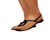 Lor* Black Sandals