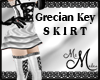 MM~ Grecian Key Skirt