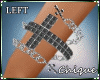 C| Rita Cross Bracelet L