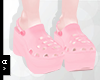 Ⓐ Pink Crocs
