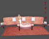 exotic romantic couch