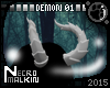 Curved Demon Horns Mesh