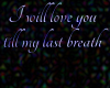 My Last Breath