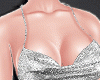 Silky Silver Dress