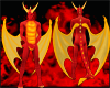 Flame the dragon skin