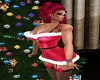 Fuschia Santa Lingerie