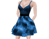 Blue Swirl Dress
