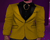gold suit top