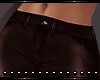 Leather brown jeansRLL