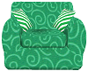 armchair green
