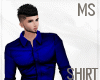 MS Evening shirt blue
