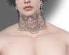 遊ぶ neck tattoo