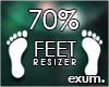 Feet Resizer 70%