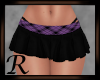 Add+ Purple Plaid Skirt