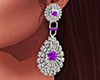 PurplelCocktail Earrings